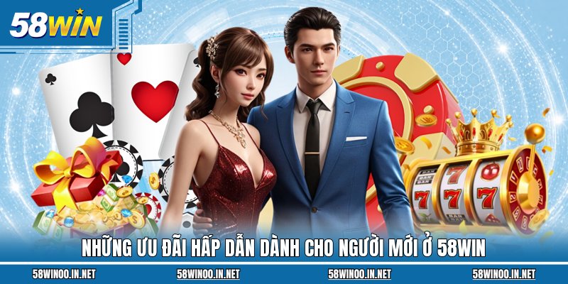 Những ưu đãi hấp dẫn dành cho người mới ở 58Win